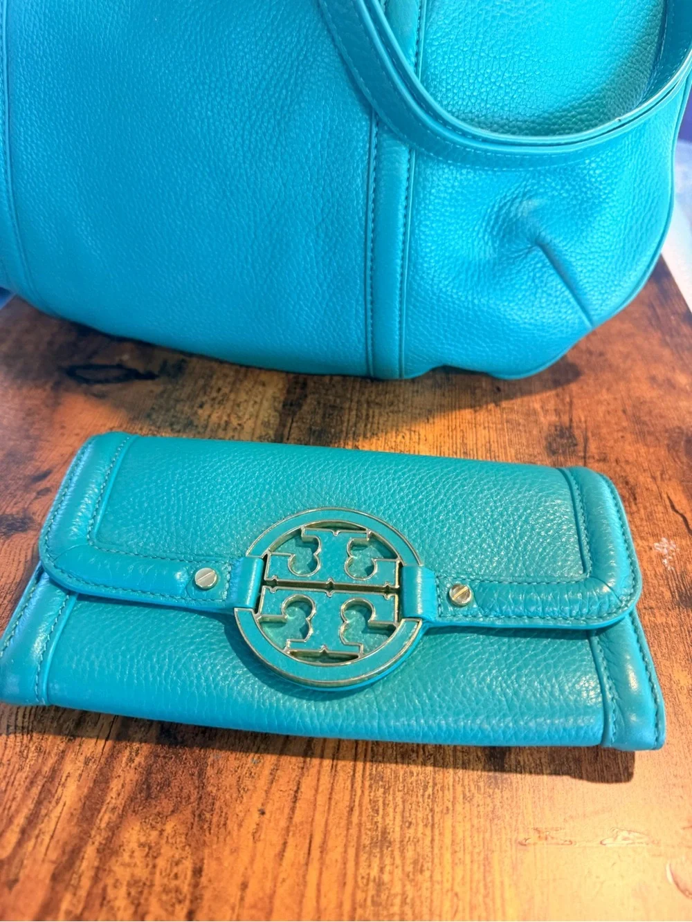 Tory Burch leather shoulder